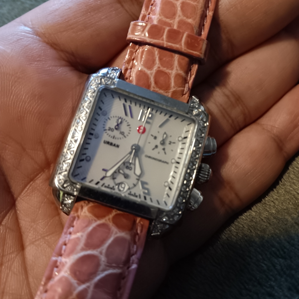 Diamond Michele watch